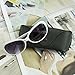 Fashion?Life Women Shades Oversized Eyewear Classic Designer Sunglasses UV400-White&Grey