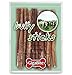 GigaBite by BPS - USDA & FDA Certified All Natural Odor Free 6-Inch Plain Skinny Beef Bully Sticks for Weight Watching Dogs, Smaller Breeds or Puppies - 10 pieces/pack
