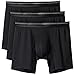 DAVID ARCHY Men's 3 Pack Rib Micro Modal Ultra Pouch Boxer Briefs