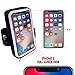 Premium iPhone X/10 Running Armband with Face Scanner Access. Sports Phone Arm Case Holder for Runners, Gym Workouts