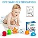 Vaitoys Baby Bath Toys Toddler Toys for 0 1 2 3 Year Old Boys Girls Bathtub Time Fun Educational Enhance Babies Children Thinking and Creativity