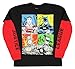 DC Comics Big Boys' Justice League Mock Layer Long Sleeve Tee L(14/16)