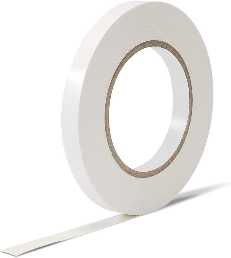 Double Sided Tape Heavy Duty 0 75 Inch Yard White Strong Sticky Adhesive Removable Double Sided Mounting Tape For Diy Craft Poster Card Gift Photo Mounting Tape Interlocking Tape Mounting Products Ekoios Vn