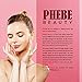 Phebe Beauty Black Mask, Blackhead Peel Off Mask, Blackhead Remover Mask, Peel-off Mask Deep Cleansing Charcoal Mask (1.76fl oz, 50ml)