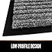 Gorilla Grip Original Commercial Grade Rubber Floor Mat, 72x24, Heavy Duty, Durable Runner Doormat for Indoor and Outdoor, Waterproof, Easy Clean, Low-Profile for Entry, Patio, High Traffic, Black