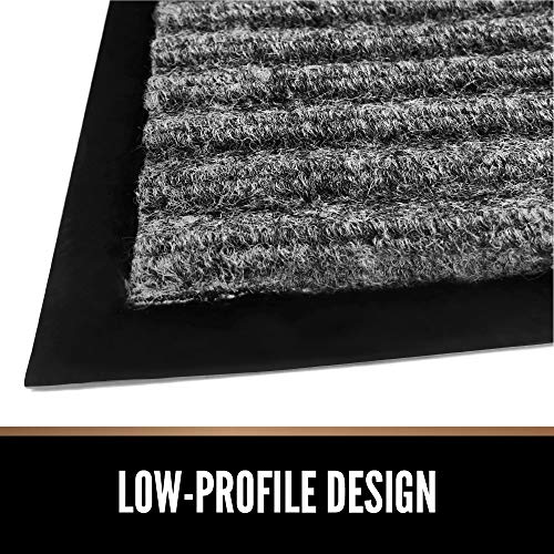 Gorilla Grip Original Low Profile Rubber Door Mat, 35x23, Pack of 2