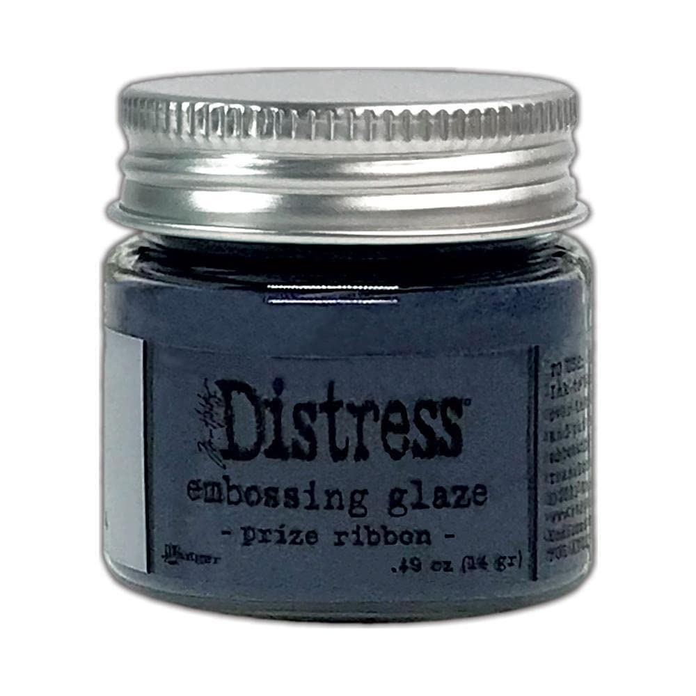Ranger Tim Holtz-Distress Embossing Glaze, Prize Ribbon Blue, 14 g (0.49 oz)