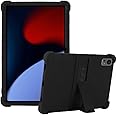 Kebiory for TECLAST Tablet 12 inch Android 14 Tablets T60 Case Shockproof Soft Silicone with Kickstand Lightweight Kids Friendly Protective Shell TECLAST Tablet 12 inch Android 14 Tablets T60 - Black