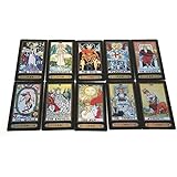 DDZ Tarot Cards, Rider Waite Tarot Cards, 78 Tarot Cards Future Telling Game with Colorful Box