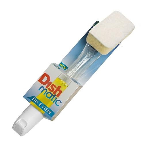 3 x Dishmatic Washing Up Brushes with Heavy Duty Sponge Amazon.co.uk