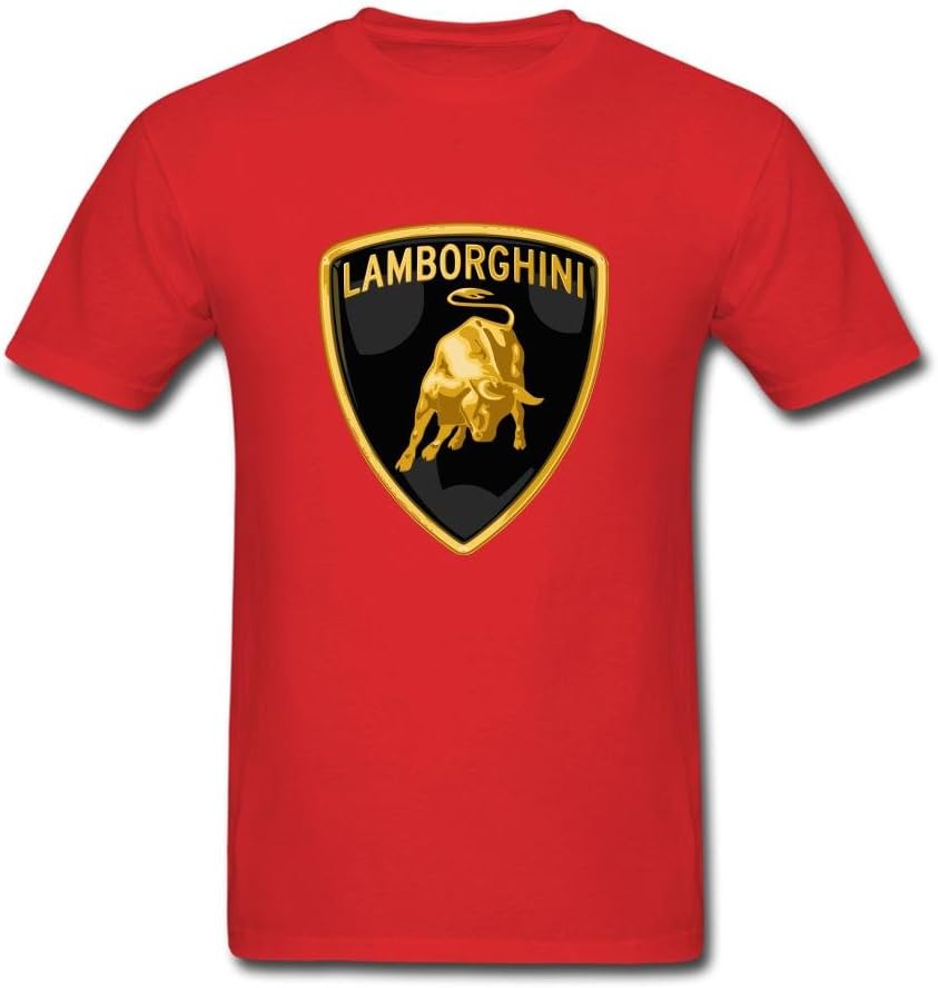 Timwood Men's Lamborghini Logo Short Sleeve T-Shirt