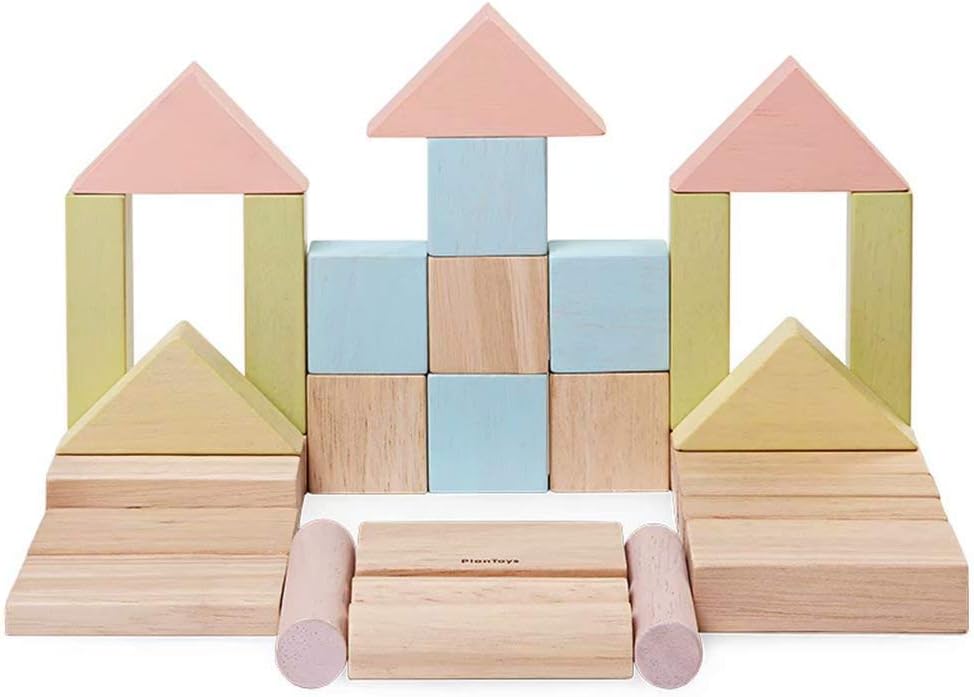 large wooden building blocks for children