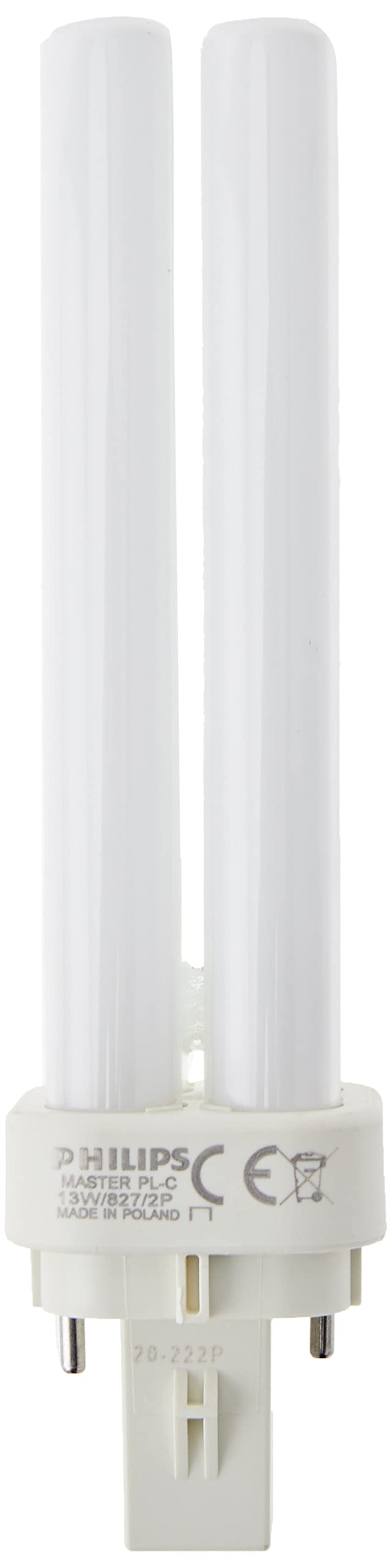 Philips Master PL-C 13W Compact Florescent Bulb Extra Warm White (2700k) 2 Pin