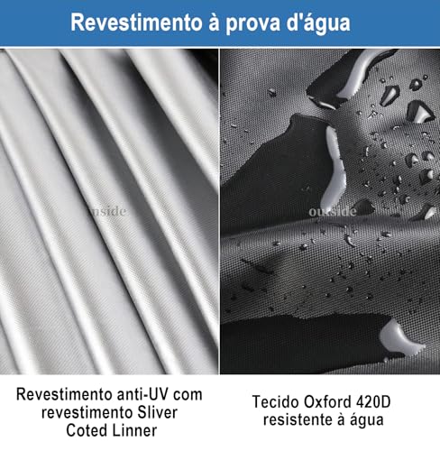 Capa para Esteira, Capa de Esteira Impermeável para Uso Externo, 200 * 95 * 150 Cm, Capa de Esteira Preta, Grande À Prova De Vento para Máquinas de Corrida Em Casa Academia, Umidade-prova