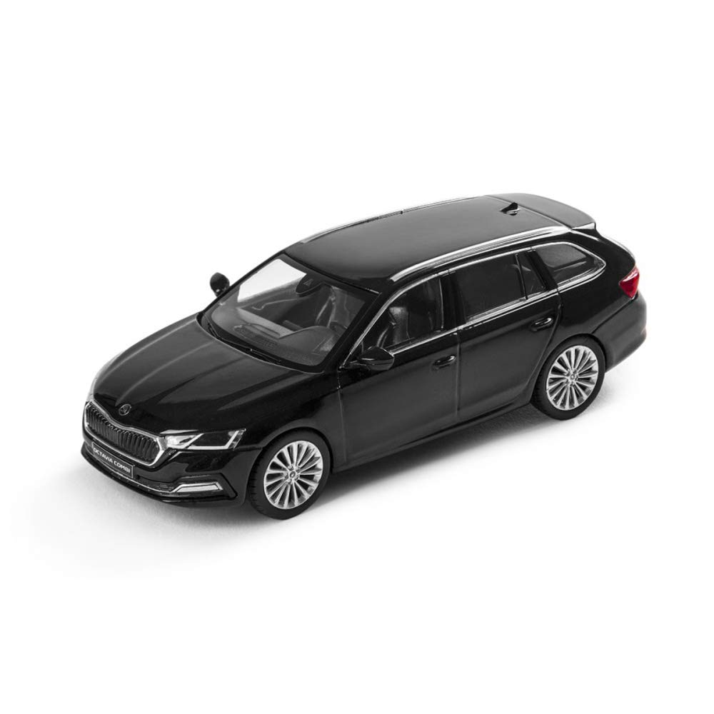 Skoda 5E7099300F9R Model Car Octavia 4 (NX) Combi Model 1:43 Scale Miniature Black