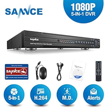 Amazon.com : SANNCE 16 Channel 1080P(2MP) 5-in-1 Network