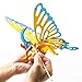 MISCY 3D Puzzle Arts Projects Craft Wood 3D Puzzles for Kids Ages 3+,Especially for 6-8 &up Assemble Paint DIY Animal Crafts Butterfly