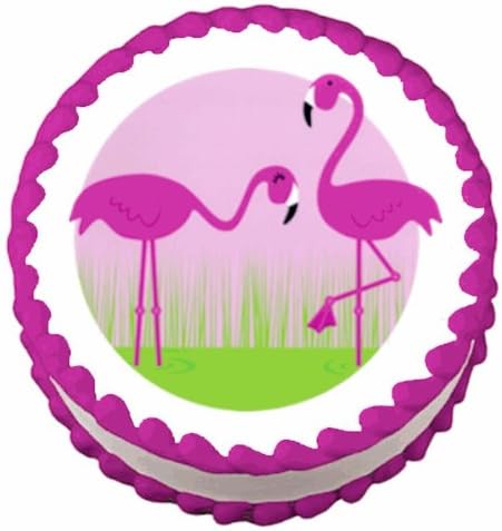 Pink Flamingos ~ Edible Cake / Cupcake Topper