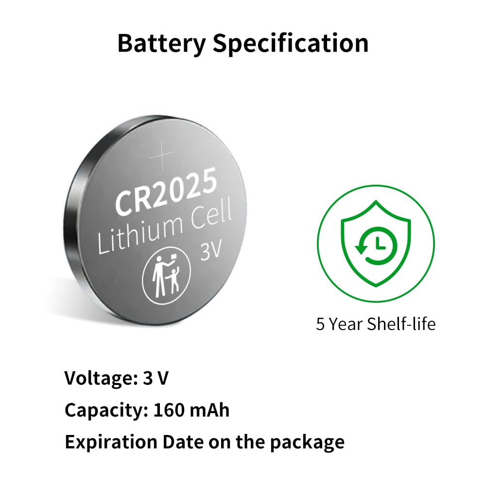 CZQQ CR2025 Battery (10 pcs)