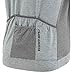 Louis Garneau - Men's Lemmon 2 Lightweight, Short Sleeve, Full Zip Cycling Jersey, Heather Gray, X-Large
