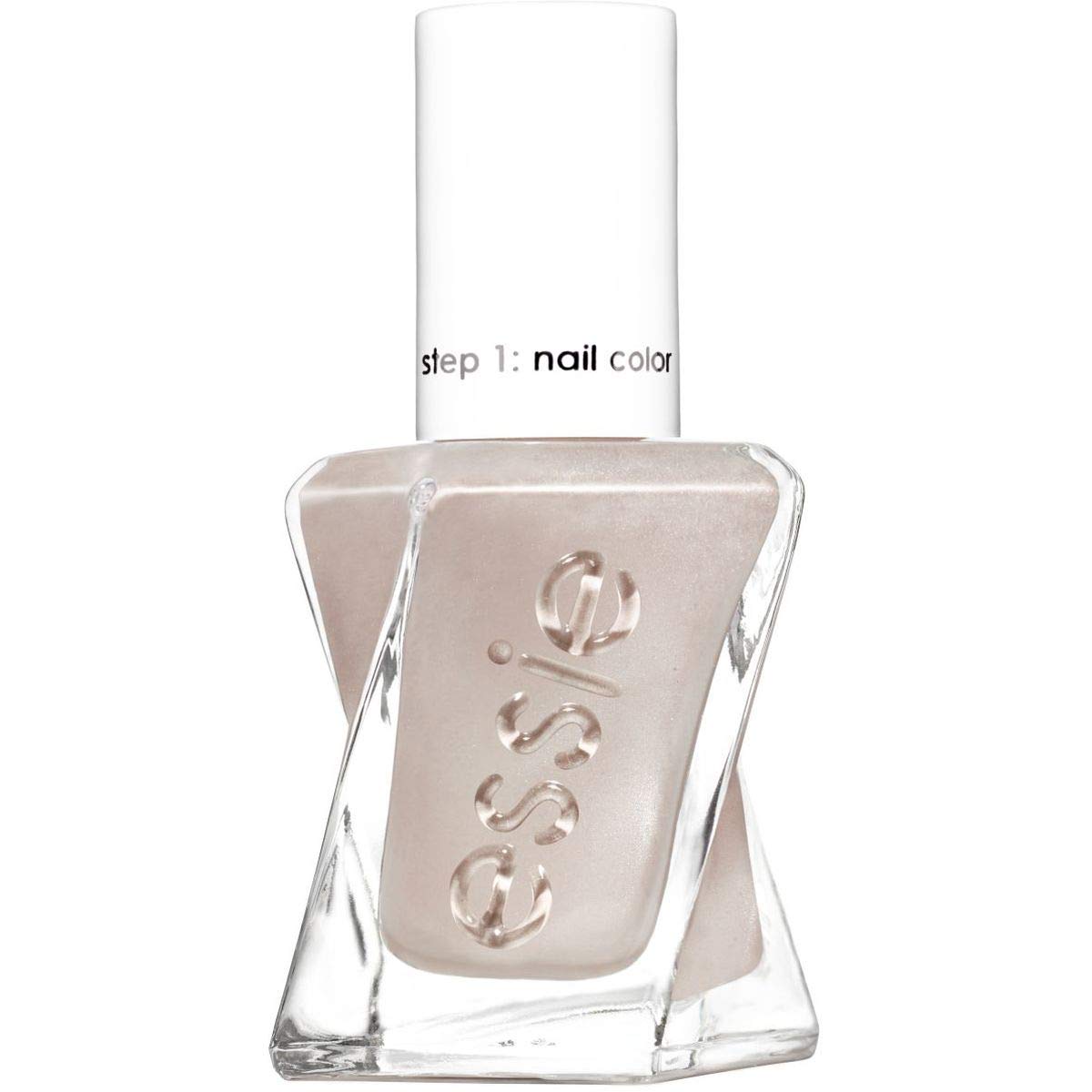 essie Gel Nail Polish Gel Couture Longlasting Chip Resistant No UV Lamp Required Shimmer Grey Nail Polish 90 Make The Cut