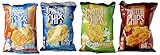 Quest Nutrition Protein Chips, Variety Pack Including BBQ, Sea Salt, Cheddar & Sour Cream, & Sour Cream & Onion, Pack of 8, 2 Bags of Each