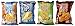 Quest Nutrition Protein Chips, Variety Pack Including BBQ, Sea Salt, Cheddar & Sour Cream, & Sour Cream & Onion, Pack of 8, 2 Bags of Each