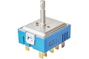 DG44-01007A/DG44-01007B Replacement Triple Burner Switch | PER001-13T (Replaces PER001-03T) for Samsung Range, Built-in DG44-