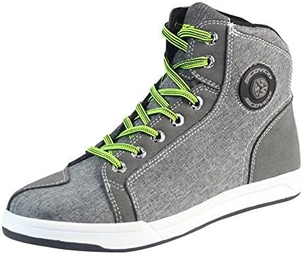 Men's Lace Up Casual Motorcycle Boots
