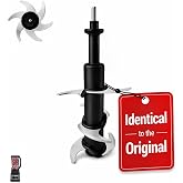Blender 6 Blade Replacement Compatible with Ninja Blender 72oz 1000-1500W | Compatible ninja blender replacement parts Fit model：BN701, BL500, BL610, BL642, BL660, BL681A, BL682, BL700... BL770