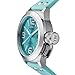 TW Steel Canteen Turquoise Dial Turquoise Silicone Mens Watch TW525