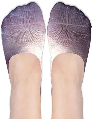 No Show Socks Spiral Black Hole Galaxy Low Cut Liner Socks Invisible Athletic Liners For Women