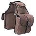 Tough 1 Canvas Saddle Bag for Horses - Brown