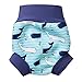 Splash About Happy Nappy Reusable Swim Diaper, Vintage Moby, 2-3 Years