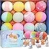 Bath Bombs for Kids with Surprise Toys Inside kids Bath Bombs Gift Set Bubble Bath Bombs for Girls and Boys(12pcs 3.5oz…