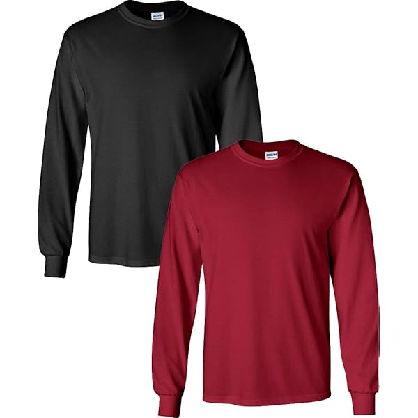 Camiseta Gildan Camiseta Negra De Algodón Pesado Gildan - Hombre, Corte Regular, Manga Corta, Sin Etiquetas Camiseta Algodón Pesado Gildan