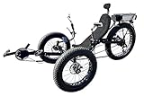 Fat Tire Electric Recumbent Tricycle, Recumbent Trike