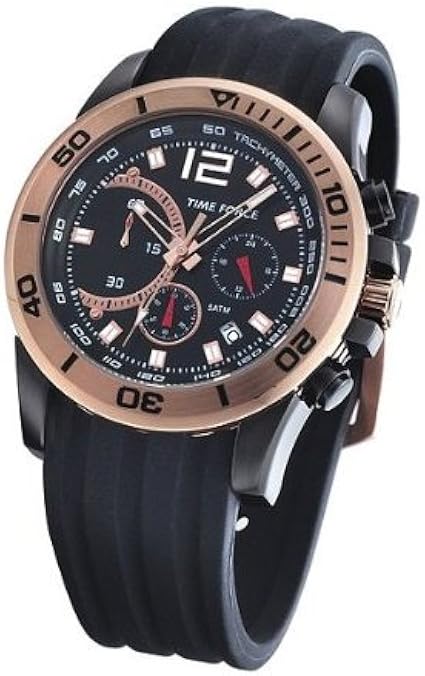 Time Force TF3145M11 - Reloj para Hombres, Correa de Goma ...