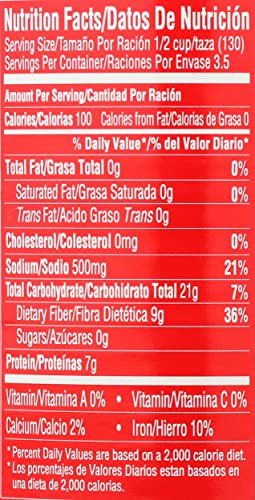 LA PREFERIDA REFRIED BEANS, FAT FREE, 16 OZ