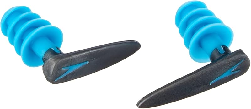 Speedo Biofuse Aquatic Earplug Grey Blue Adult Unisex Comfortable Fit