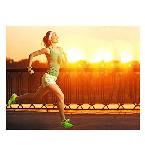 L@YC Activity Tracker Sports Pedometer Bracelet Sleep Monitor Touch Screen Waterproof Smart Reminder, Silver Grey