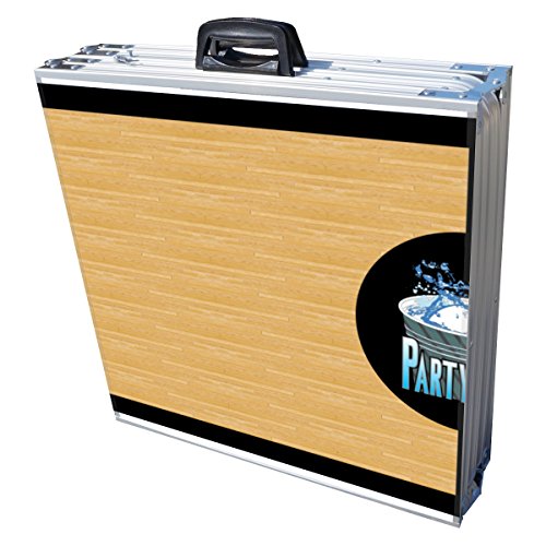 8-Foot Professional Beer Pong Table - Basketball Court Graphic - Thumbnail 2