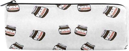 Amazon Com Cute Nutella Pencil Case Pouch Teacher Gift Gadget Bag Make Up Case Cosmetic Bag Arts Crafts Sewing