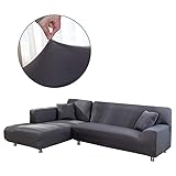 Cepheus L Shape Couch Covers, Anti-Slip Stain