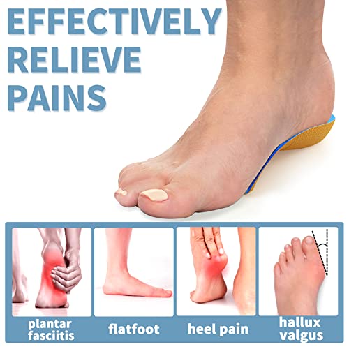 Orthotic Insert Plantar Fasciitis Insoles 3/4 Arch Support Insoles
