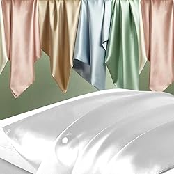 Silk Pillowcase for Hair and Skin, Mulberry Silk
