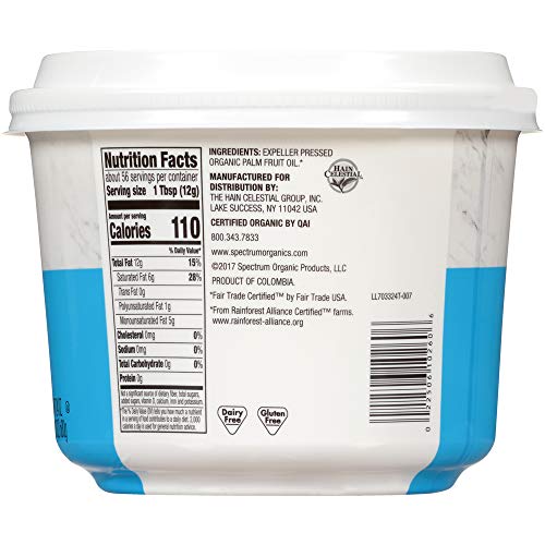 Spectrum Naturals Organic Shortening All Vegetable 24 Oz Grocery Gourmet Food Amazon Com