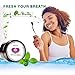 Charcoal Teeth Whitening, Keethem Teeth Whitening Natural Activated Charcoal Powder Toothpaste Kit with 2psc Charcoal Toothbrushes for Professional Home Teeth Whitening (Two Boxes)