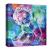 Canvas Wall Art Cupid Canvas Prints Home Artwork Decoration for Living Room,Bedroom - 12x12 inches