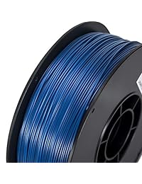 Interior 1,75 mm. Filamento de la impresora 3D ABS azul   2.2 libras de carrete (2.2 libras)